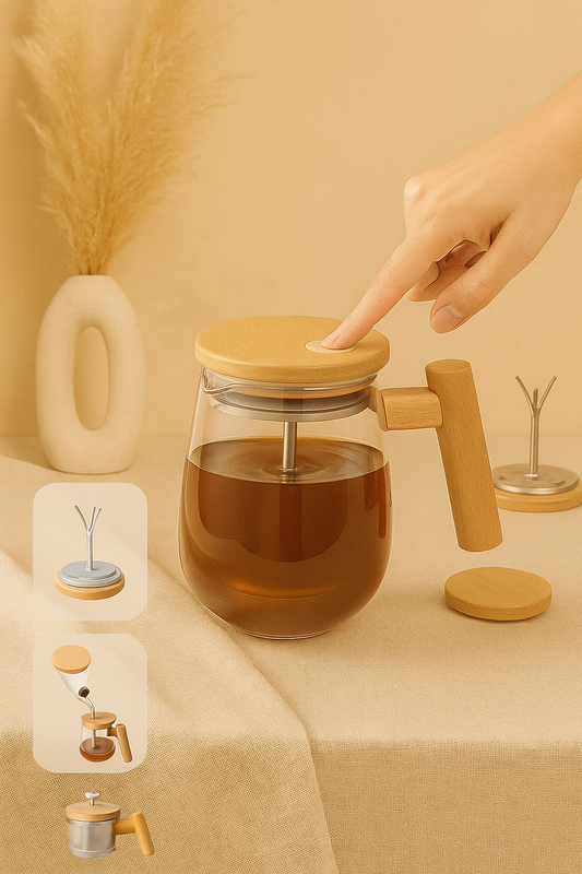 Automatic Coffee Mug Mixing Jar
