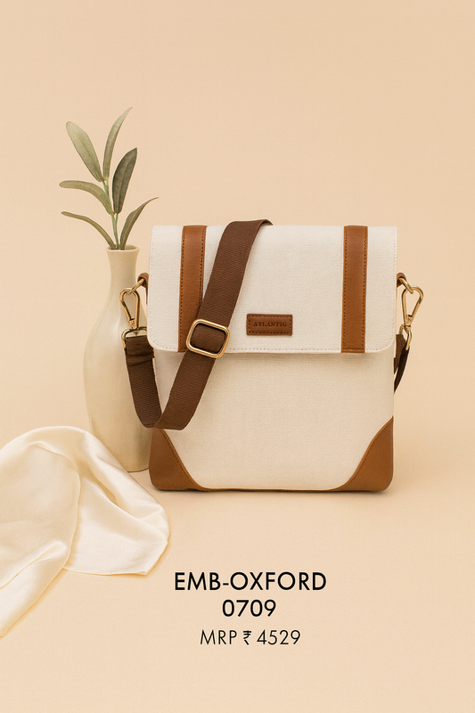 Classic Tan & Canvas Work Sling