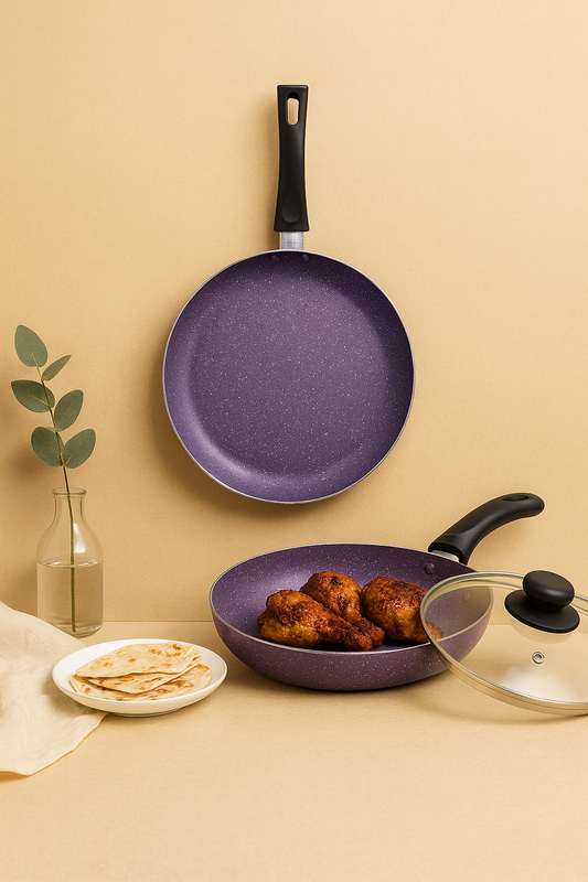 Venice Non-Stick Cookware Gift Set (3-Piece)