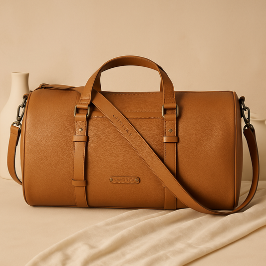 Leather Duffle Bag