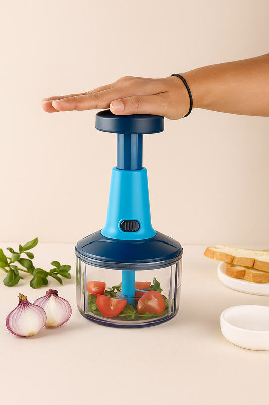 Crystal Rapid Push & Chop – Steel Blade